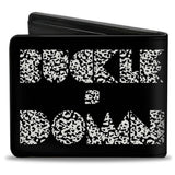 Bi-Fold Wallet - BUCKLE-DOWN Shapes Black Camo White Black