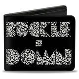 Bi-Fold Wallet - BUCKLE-DOWN Shapes Black Camo White Black