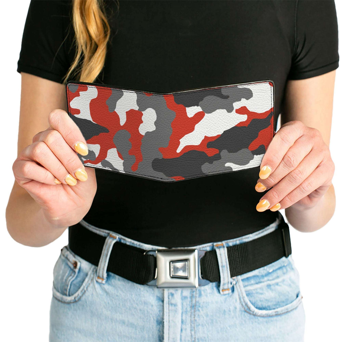 Bi-Fold Wallet - Camo Orange