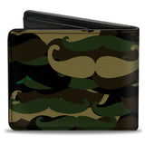 Bi-Fold Wallet - Camo'stache