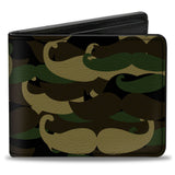 Bi-Fold Wallet - Camo'stache