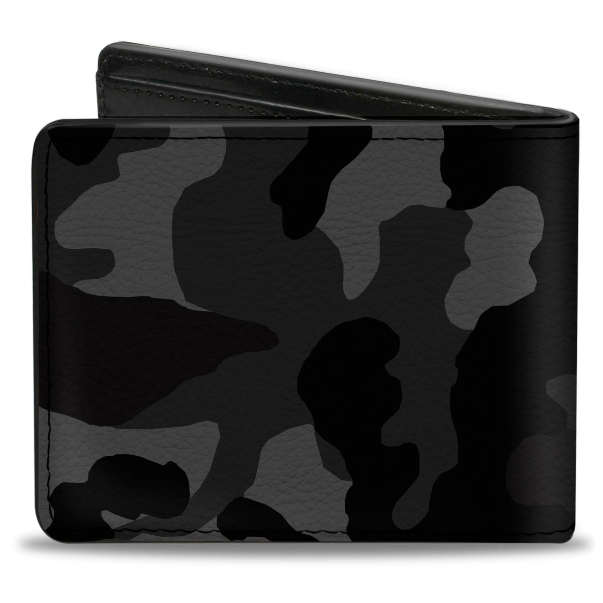 Bi-Fold Wallet - Camo Charcoal - Buckle-Down - Flyclothing LLC