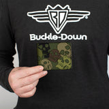 Bi-Fold Wallet - Camo Olive Skull Yard