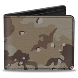 Bi-Fold Wallet - Desert Camo Tans Browns - Buckle-Down - Flyclothing LLC