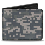 Bi-Fold Wallet - Digital Camo2 Grays - Buckle-Down - Flyclothing LLC