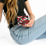 Bi-Fold Wallet - Camo Red Black Gray White - Buckle-Down - Flyclothing LLC