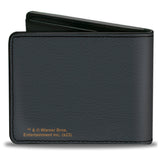 Bi-Fold Wallet - GILMORE GIRLS LUKE'S Coffee Cup Icon Gray/Browns