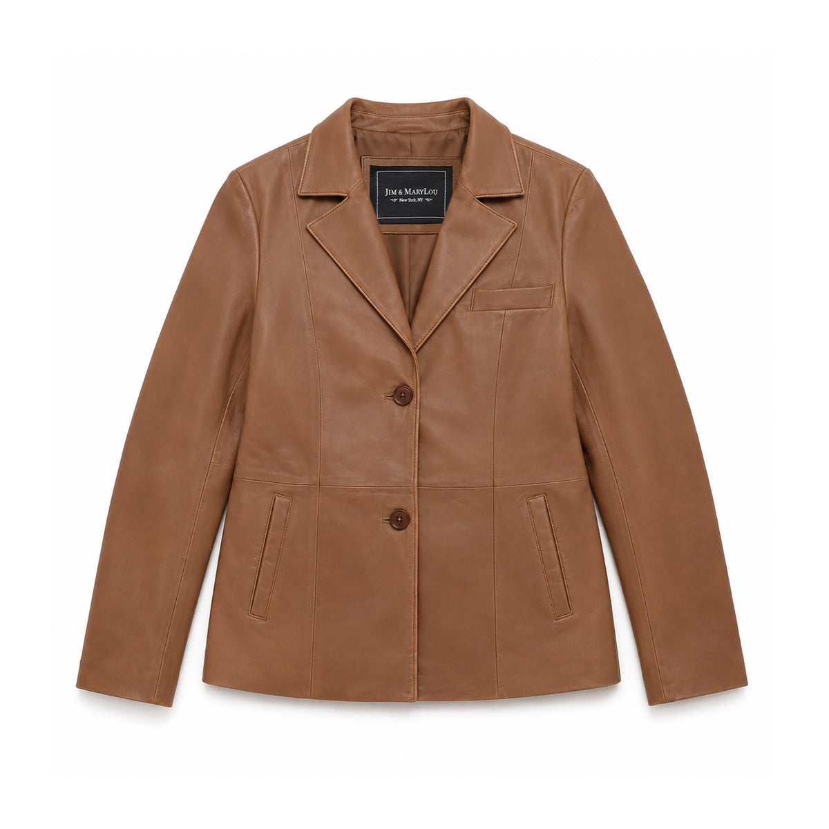 Jill Women's Lambskin Leather Blazer
