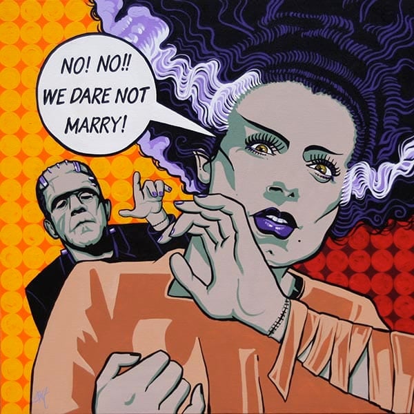 Black Market Art Company We Dare Not Marry Print