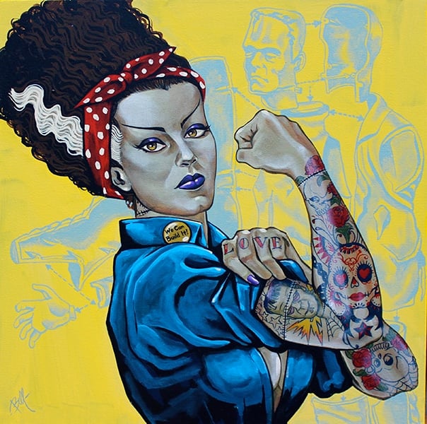 Black Market Art Company We Can Build It Print