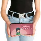 Hinged Wallet - THE APOTHECARY DIARIES Chibi Maomao Poses Pinks/Greens