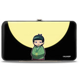 Hinged Wallet - THE APOTHECARY DIARIES Thinking Maomao and Chibi Poses Black/Green