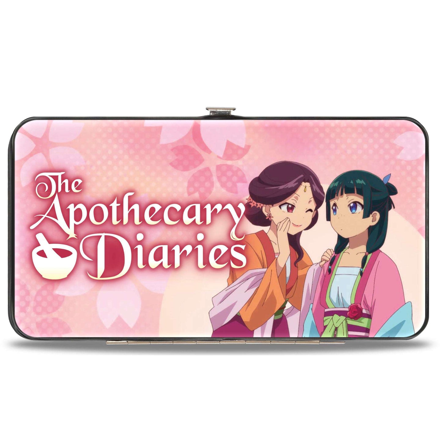 Hinged Wallet - THE APOTHECARY DIARIES Maomao Pose with High Consorts Pose and Flowers