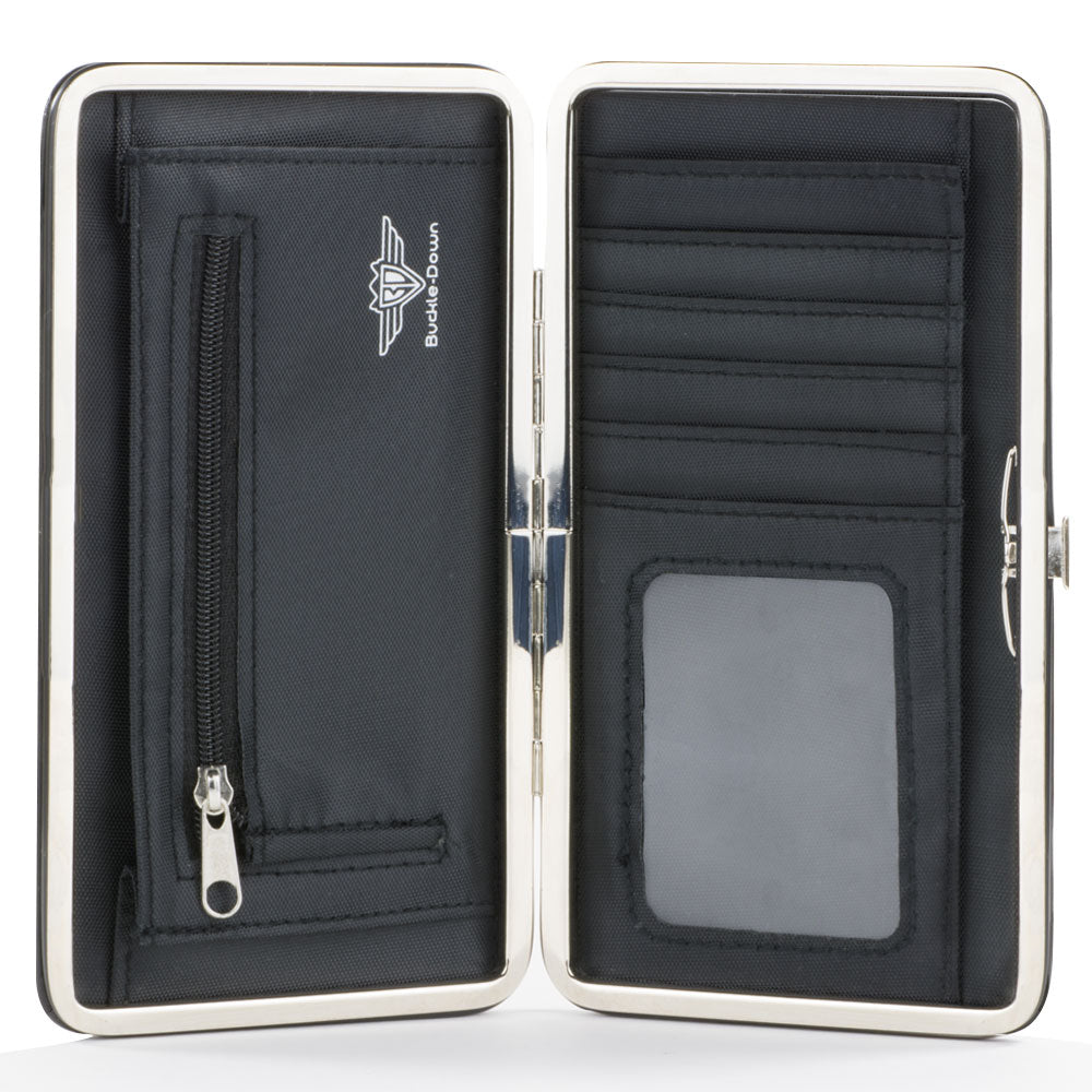 Hinged Wallet - THE APOTHECARY DIARIES Thinking Maomao and Chibi Poses Black/Green