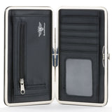 Hinged Wallet - THE APOTHECARY DIARIES Thinking Maomao and Chibi Poses Black/Green