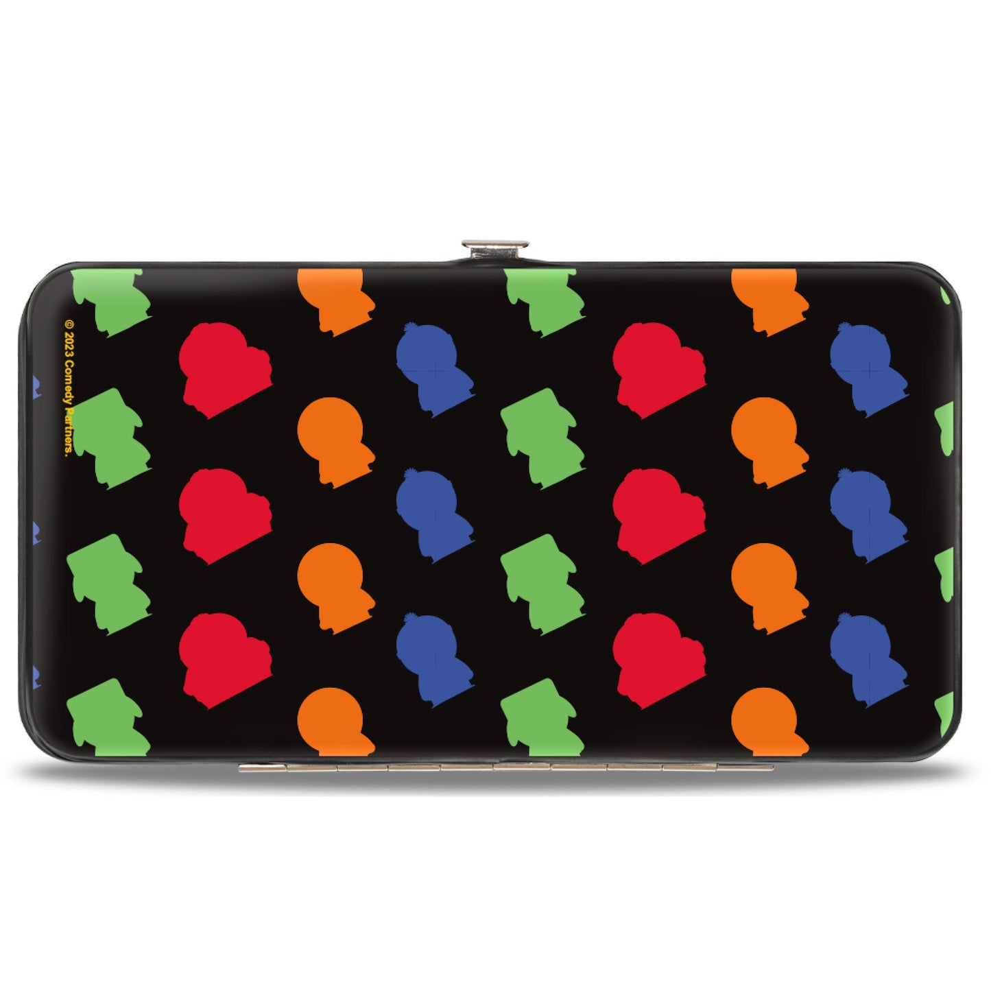 Hinged Wallet - SOUTH PARK Boys Sketch Blocks and Pose Monogram Black/Multi Color