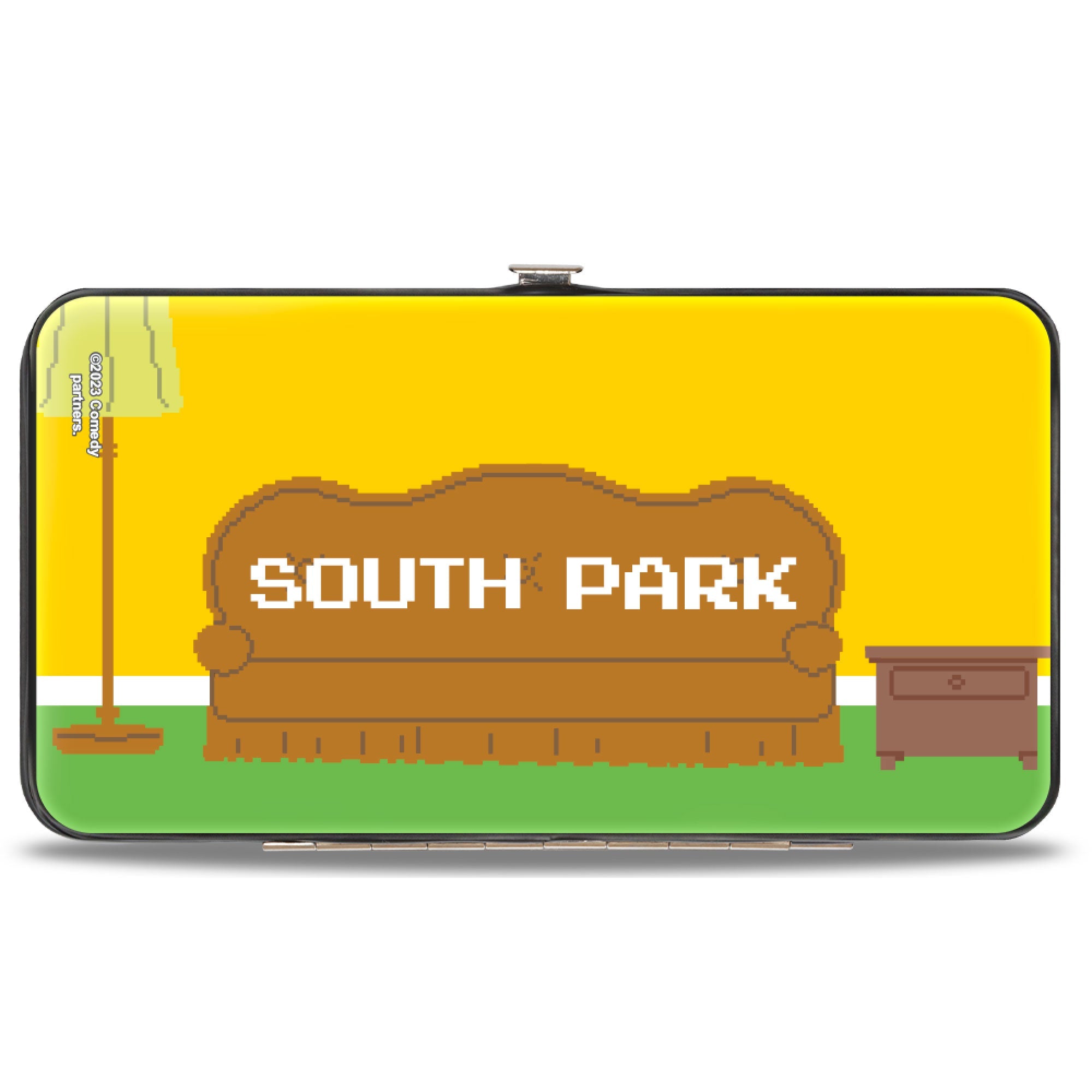 Hinged Wallet - SOUTH PARK Boys 8-Bit Couch Pose Yellow
