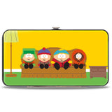Hinged Wallet - SOUTH PARK Boys 8-Bit Couch Pose Yellow