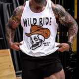 Wild Ride Men's Tank Top - DIRTY COWBOY USA - Flyclothing LLC