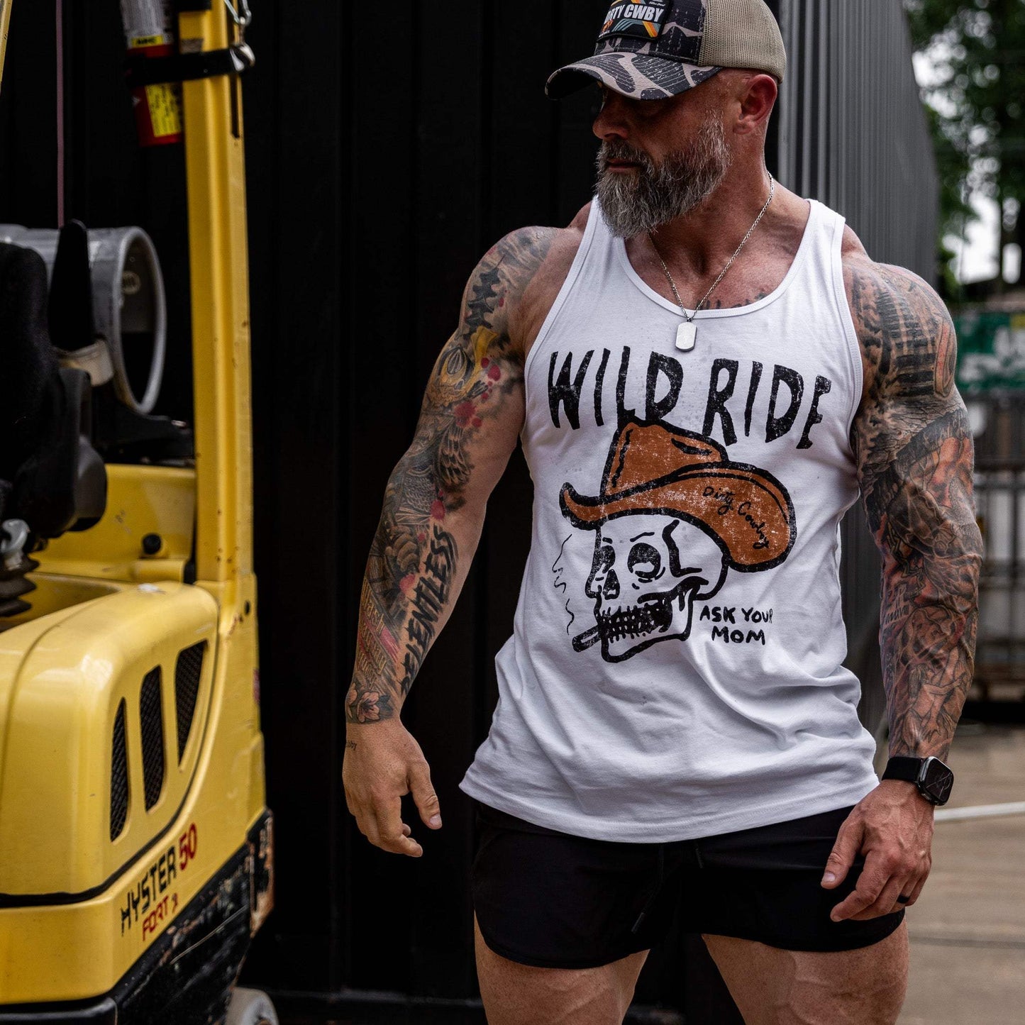 Wild Ride Men's Tank Top - DIRTY COWBOY USA - Flyclothing LLC