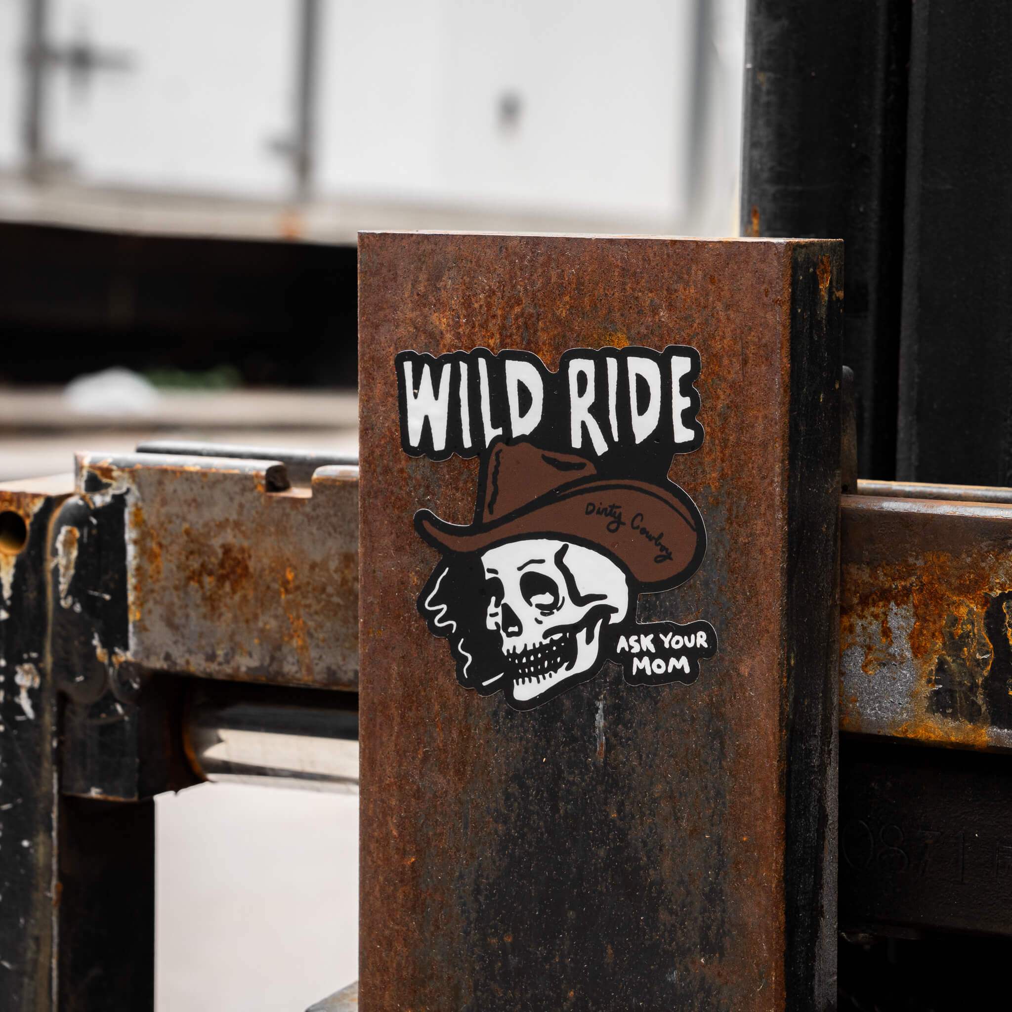 Wild Ride Decal - DIRTY COWBOY USA - Flyclothing LLC