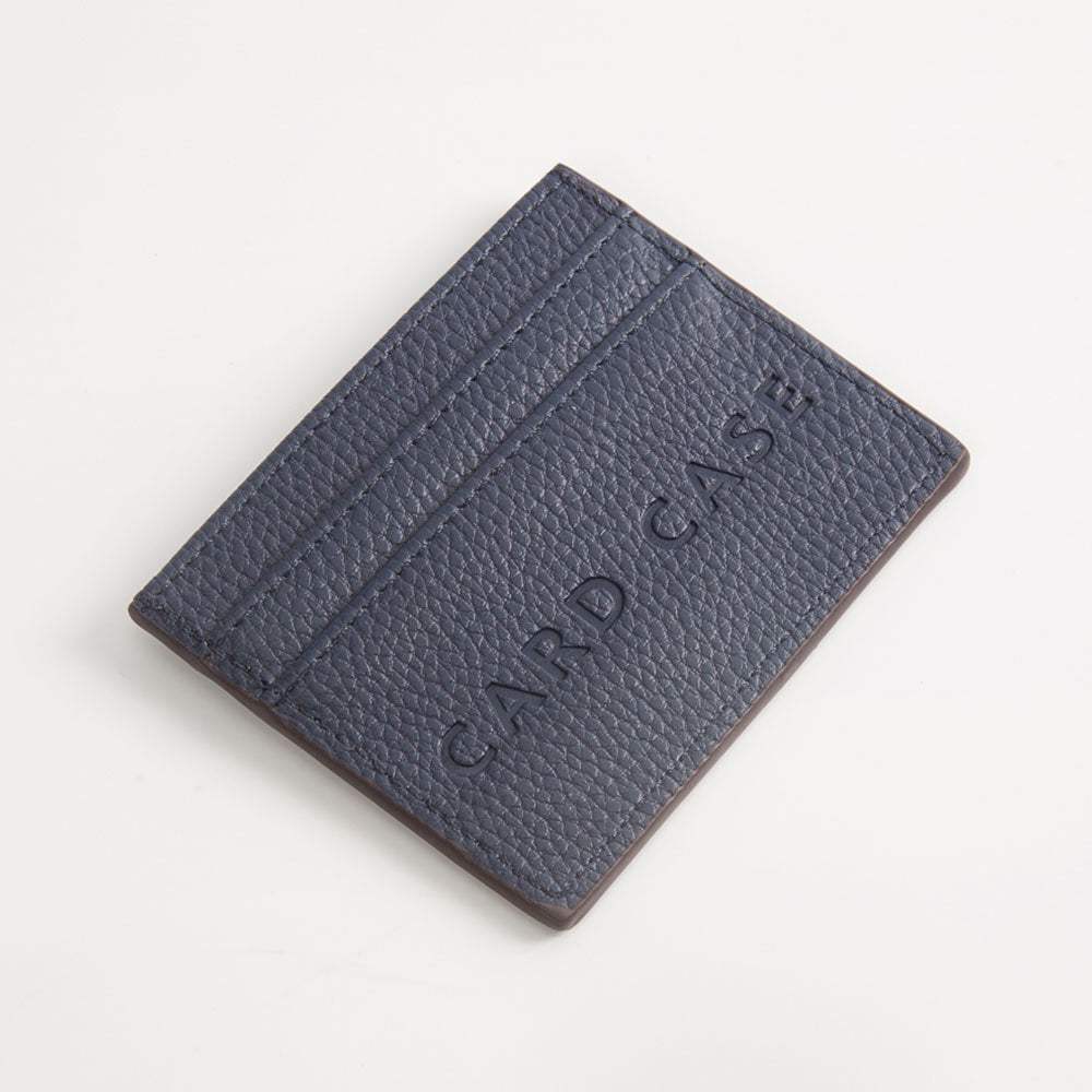 Textured Faux Leather Card Case Wallet - Madeline Love - Flyclothing LLC