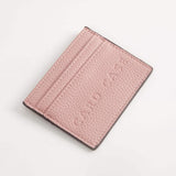 Textured Faux Leather Card Case Wallet - Madeline Love - Flyclothing LLC