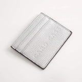 Textured Faux Leather Card Case Wallet - Madeline Love - Flyclothing LLC