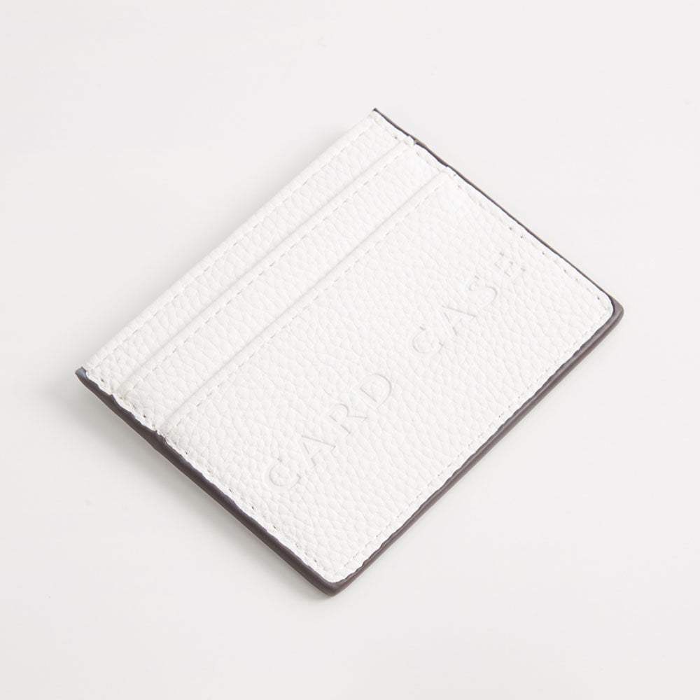 Textured Faux Leather Card Case Wallet - Madeline Love - Flyclothing LLC