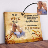 To My Wife Sign IV - Tailored Canvases - Flyclothing LLC