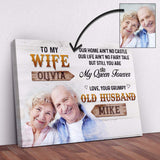 To My Wife Sign IV - Tailored Canvases - Flyclothing LLC