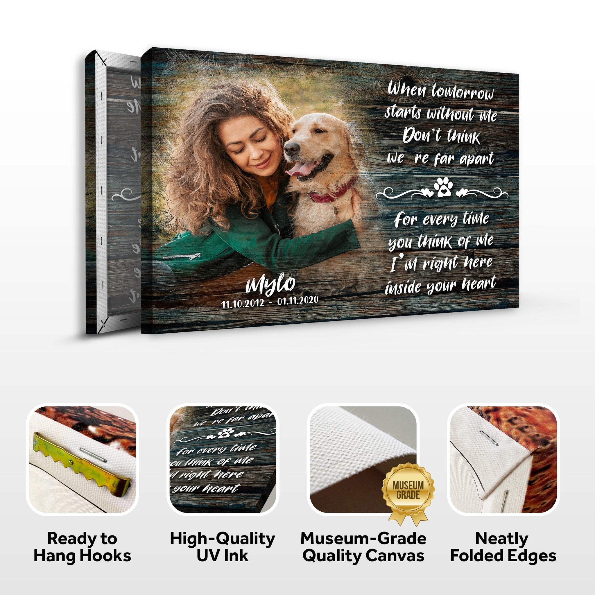 Pet Memorial Sign - Tailored Canvases - Flyclothing LLC