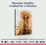 Pet Watercolor Portrait Custom Wall Art - Tailored Canvases - Flyclothing LLC