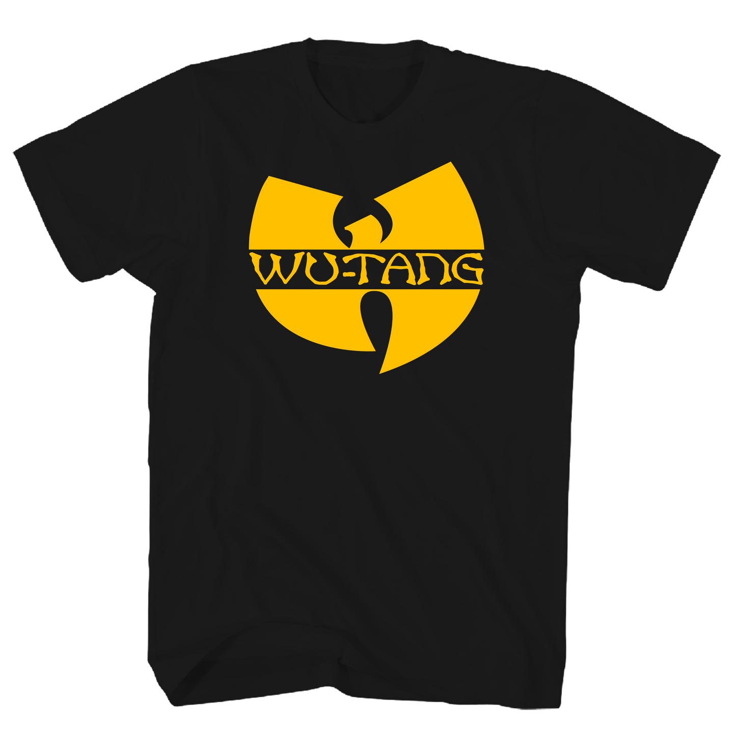 WU-TANG CLAN PUFF PRINT LOGO BLACK T-SHIRT