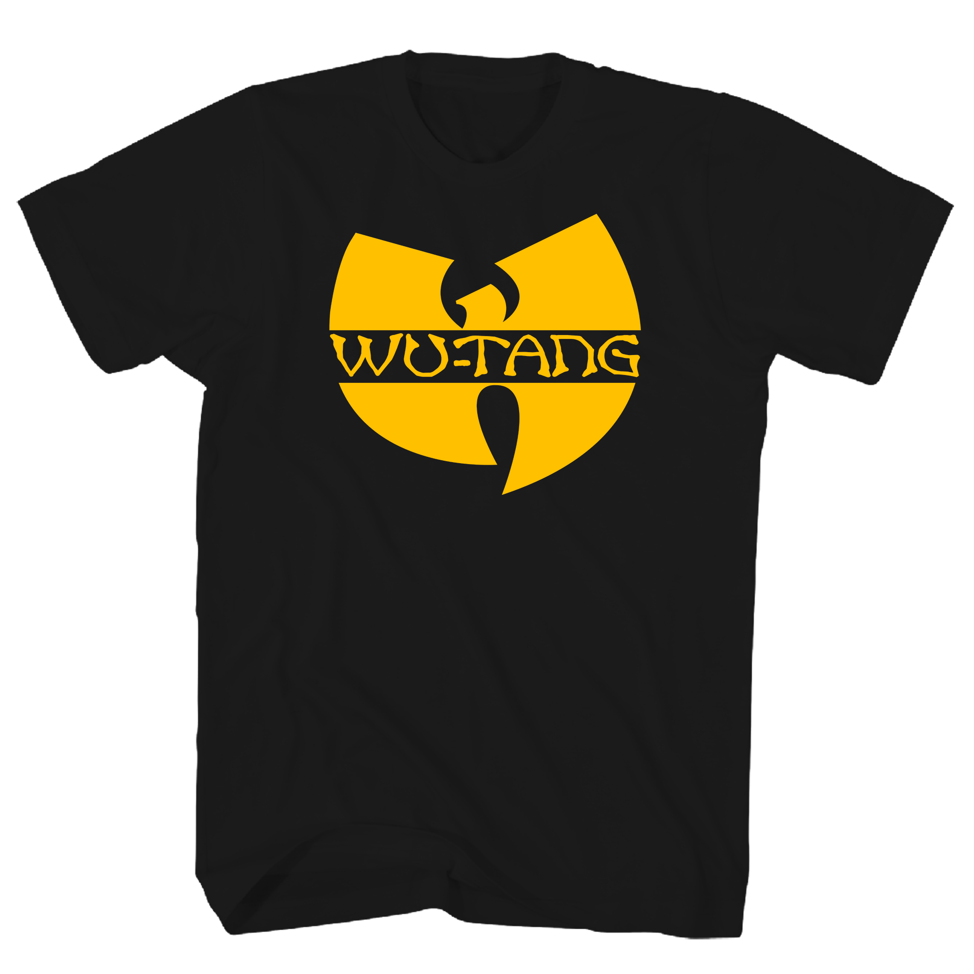 WU-TANG CLAN PUFF PRINT LOGO BLACK T-SHIRT