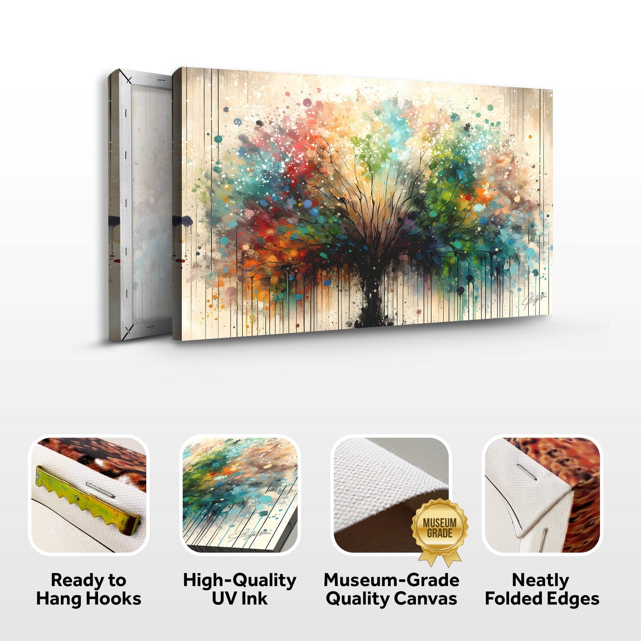 Canvas Print: "Season Spectrum" - Tailored Canvases - Flyclothing LLC