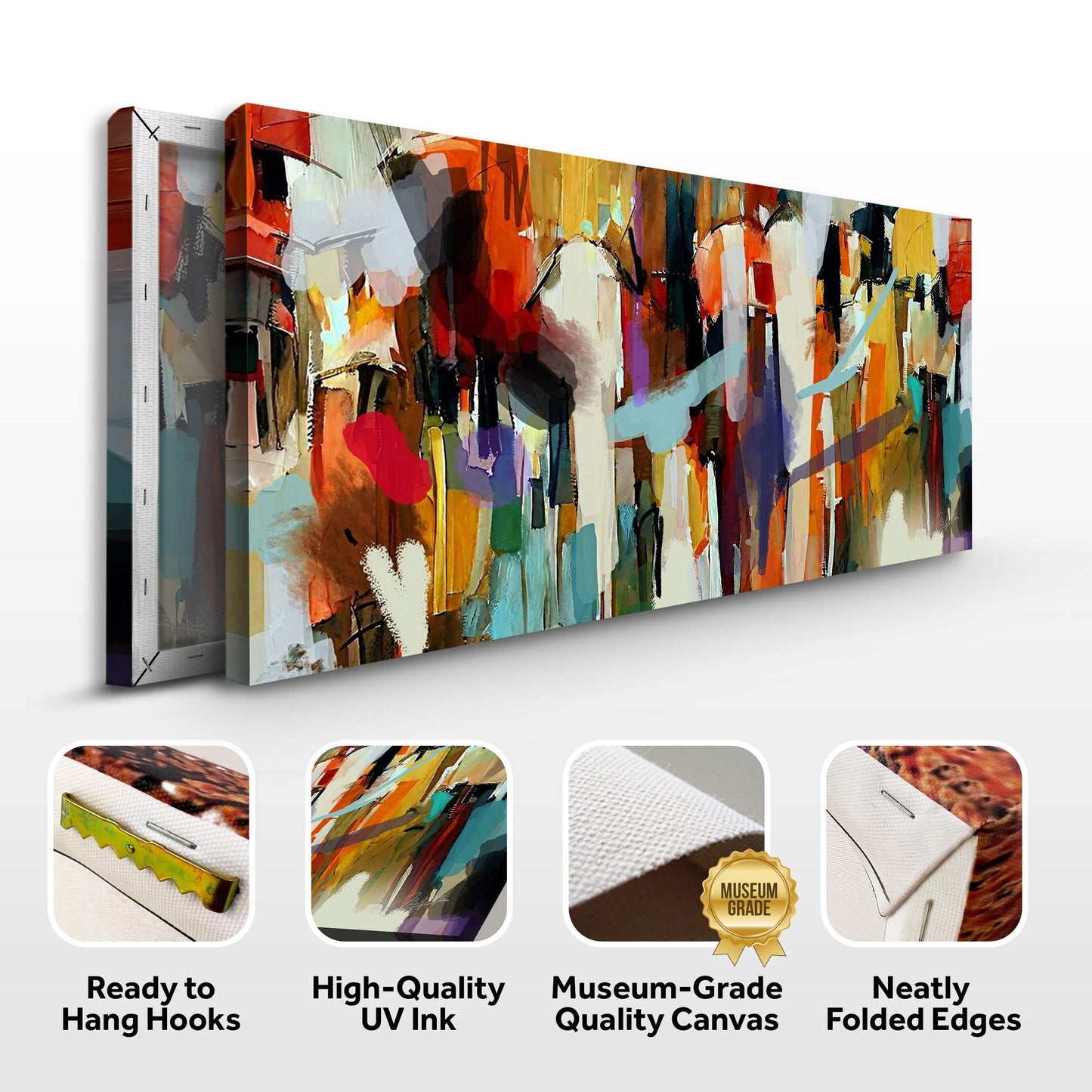 Canvas Print: "Resonant Hues" - Tailored Canvases - Flyclothing LLC