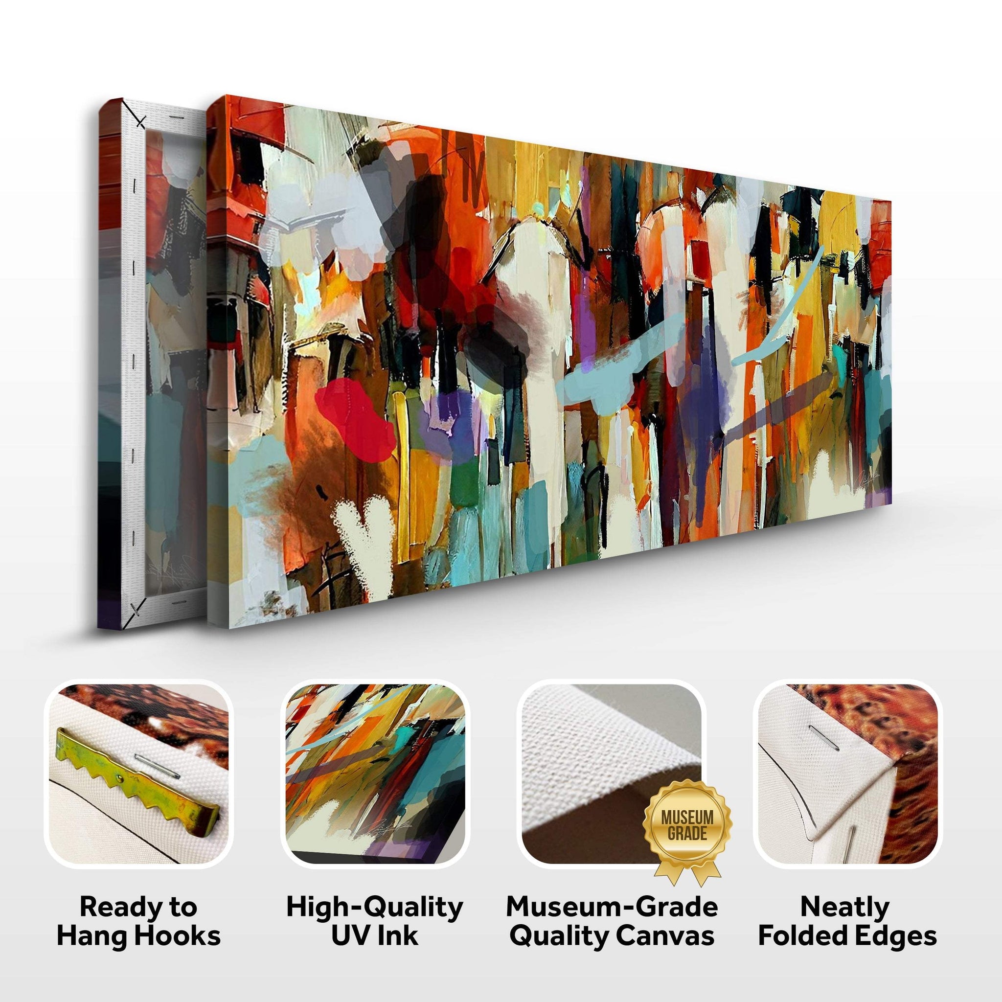 Canvas Print: "Resonant Hues" - Tailored Canvases - Flyclothing LLC
