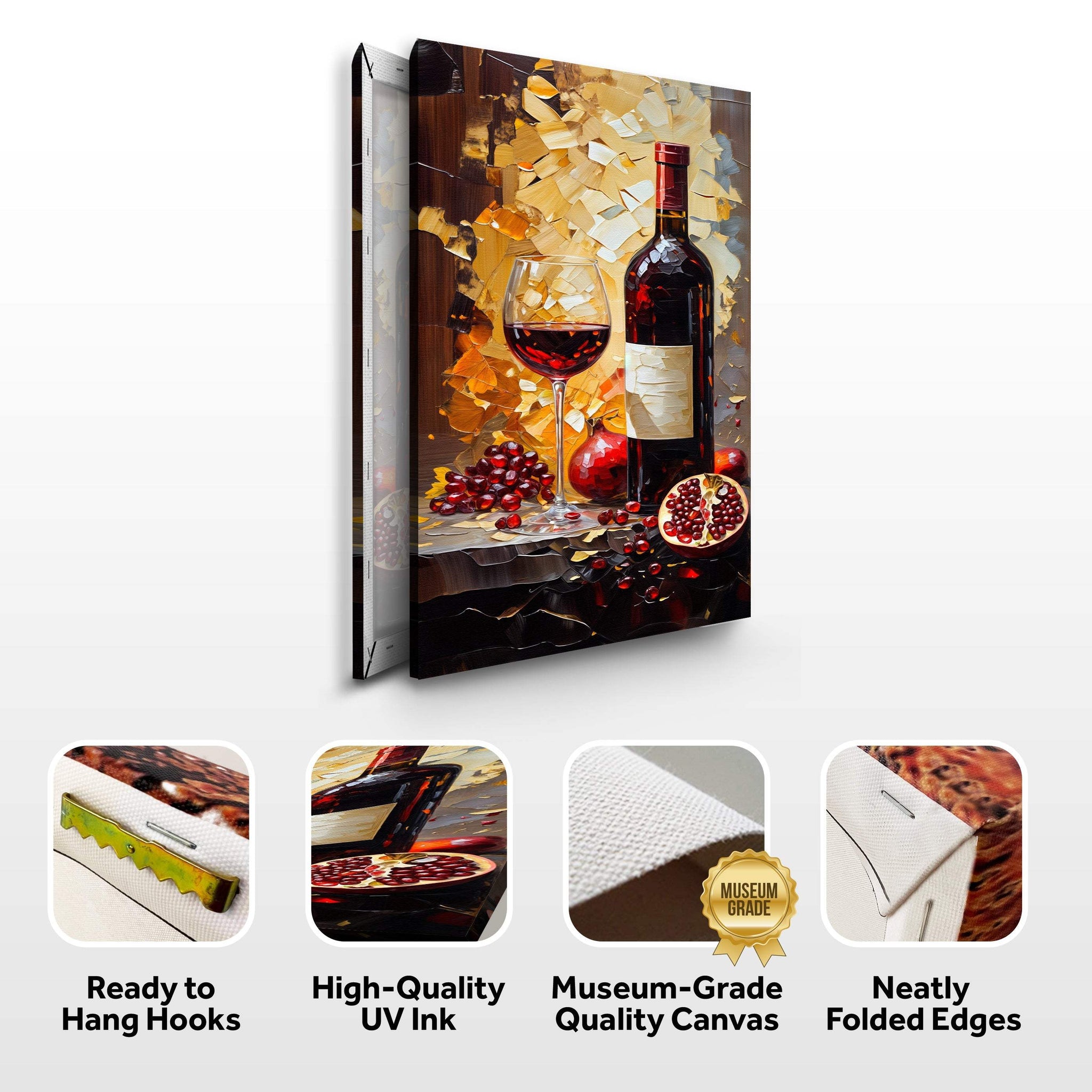 Canvas Print: "Vinous Harvest" - Tailored Canvases - Flyclothing LLC