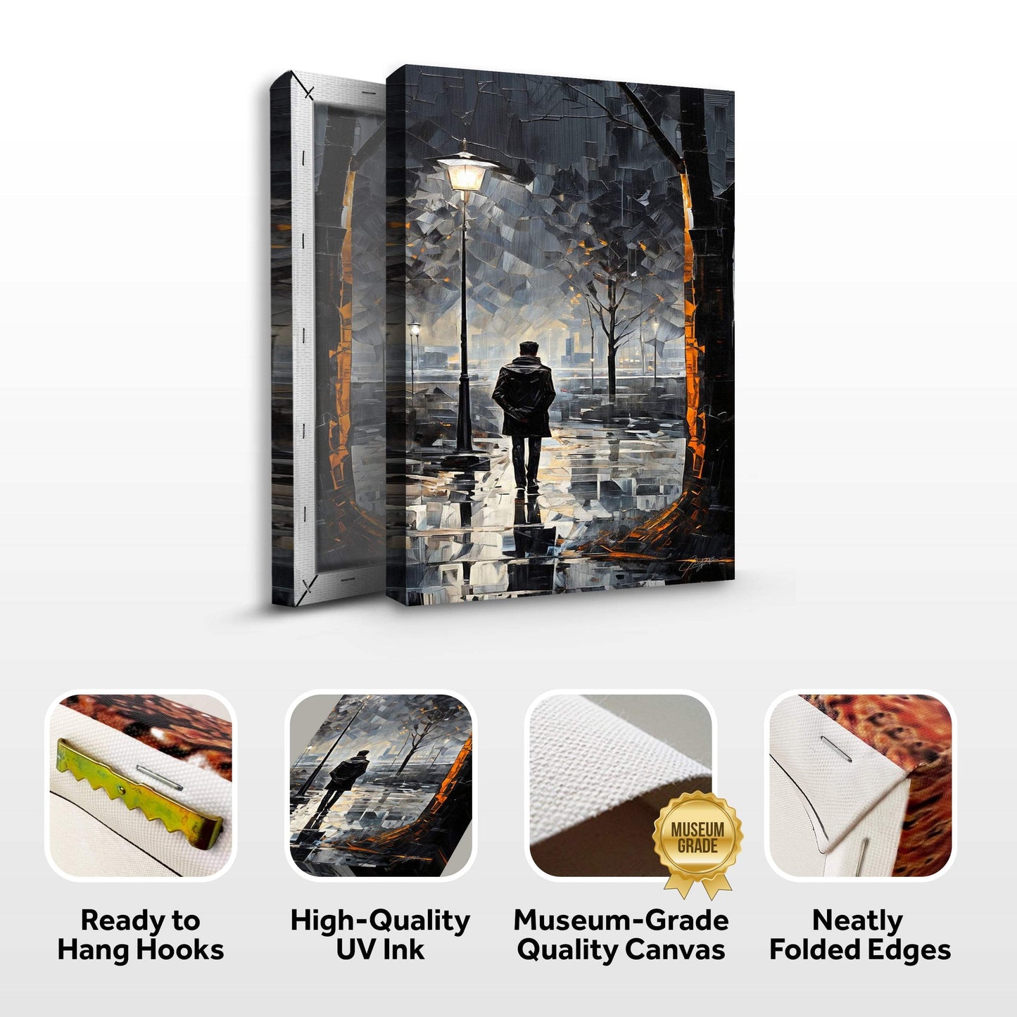 Canvas Print: "Solitary Reflection" - Tailored Canvases - Flyclothing LLC