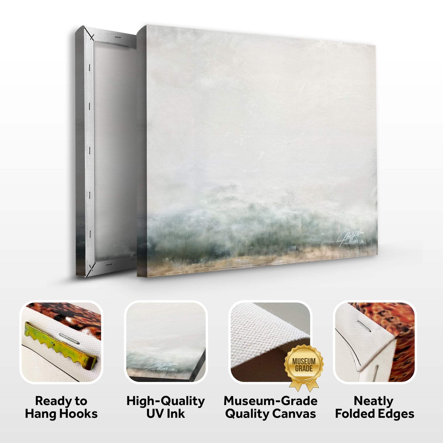 Canvas Print: "Misty Genesis" - Tailored Canvases - Flyclothing LLC