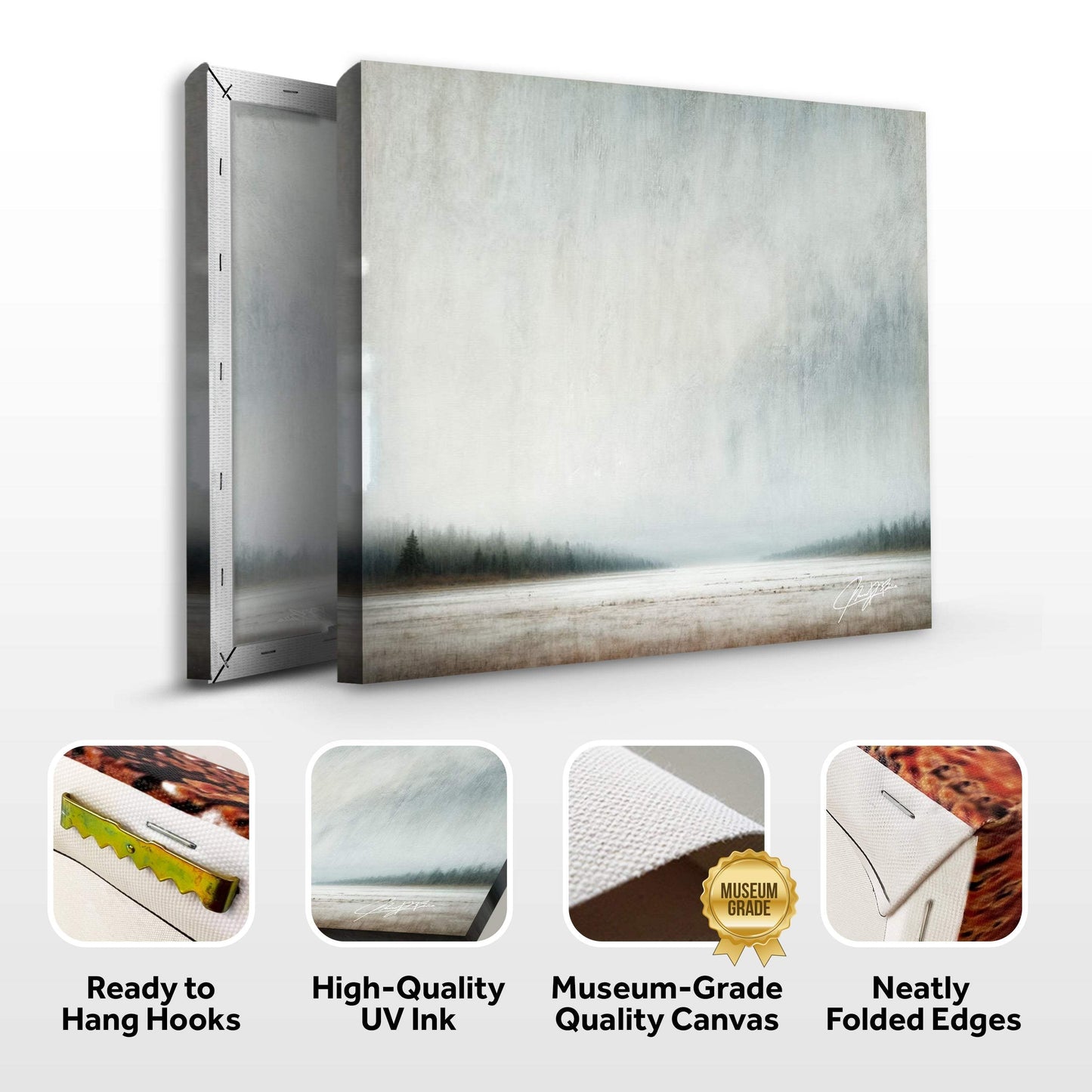Canvas Print: "Silent Expanse" - Tailored Canvases - Flyclothing LLC