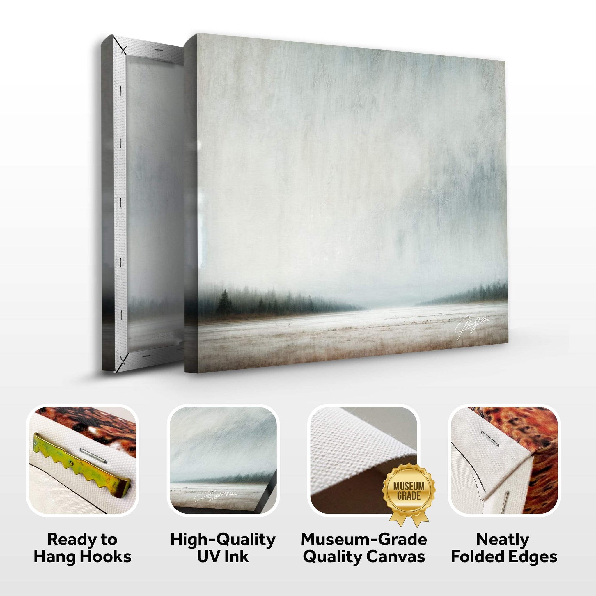 Canvas Print: "Silent Expanse" - Tailored Canvases - Flyclothing LLC