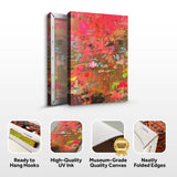 Canvas Print: "Vibrant Veil" - Tailored Canvases - Flyclothing LLC