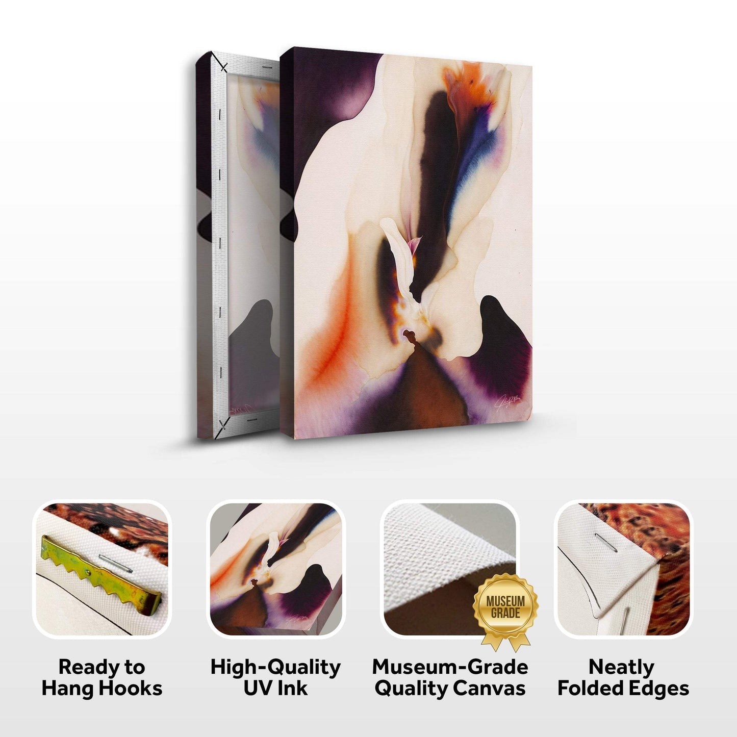 Canvas Print: "Velvet Bloom II" - Tailored Canvases - Flyclothing LLC