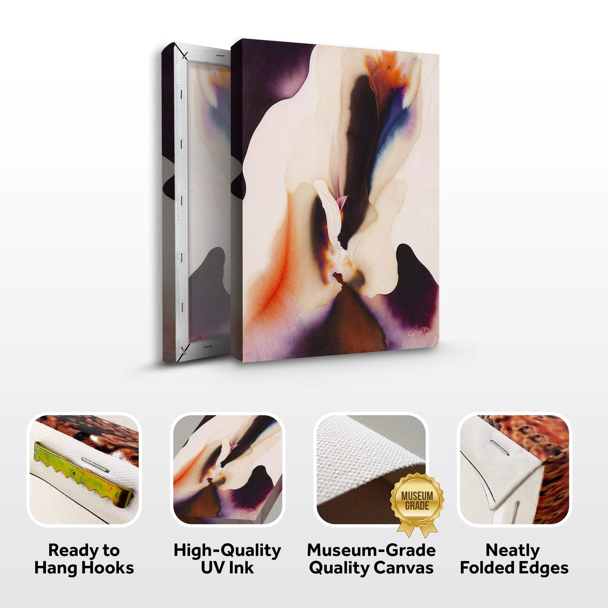 Canvas Print: "Velvet Bloom II" - Tailored Canvases - Flyclothing LLC