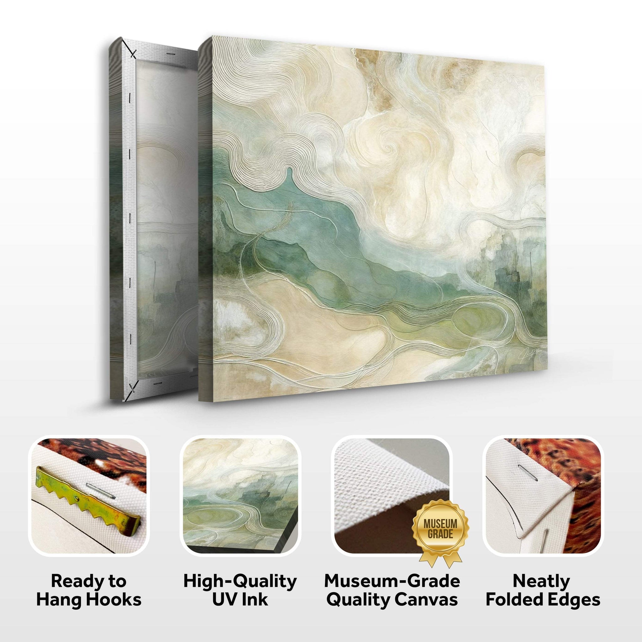 Canvas Print: "Whispering Currents" - Tailored Canvases - Flyclothing LLC
