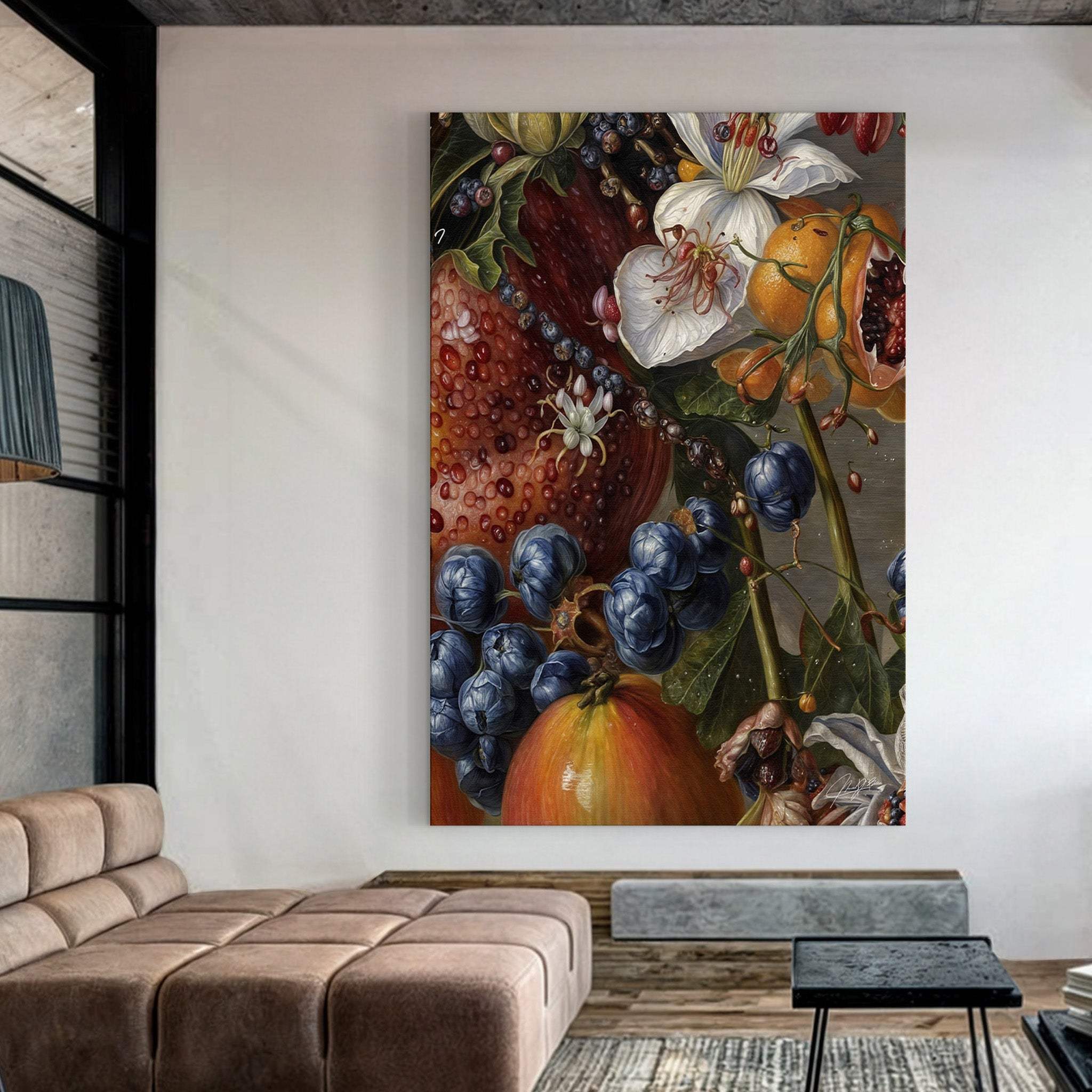 Canvas Print: "Baroque Bounty" - Tailored Canvases - Flyclothing LLC