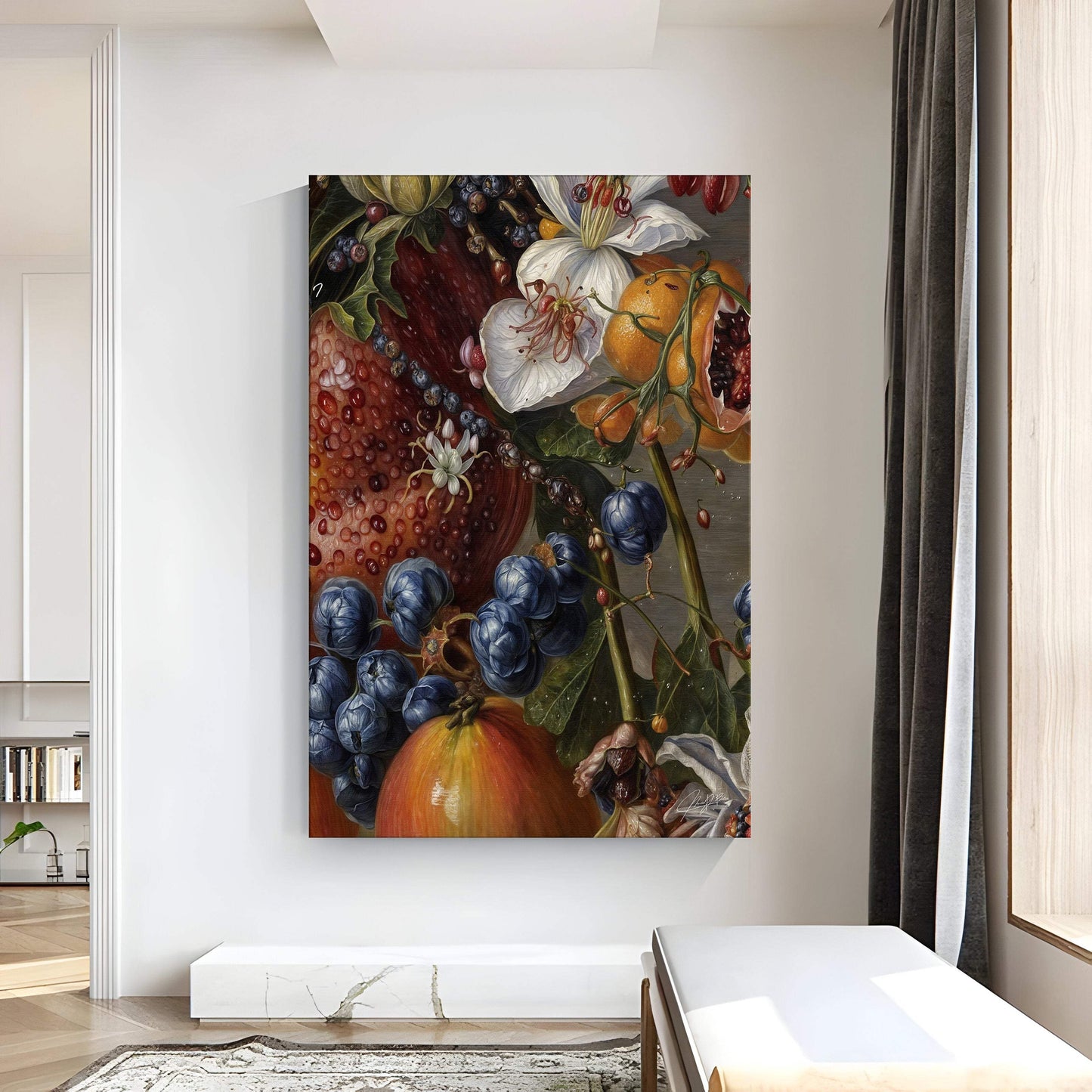 Canvas Print: "Baroque Bounty" - Tailored Canvases - Flyclothing LLC