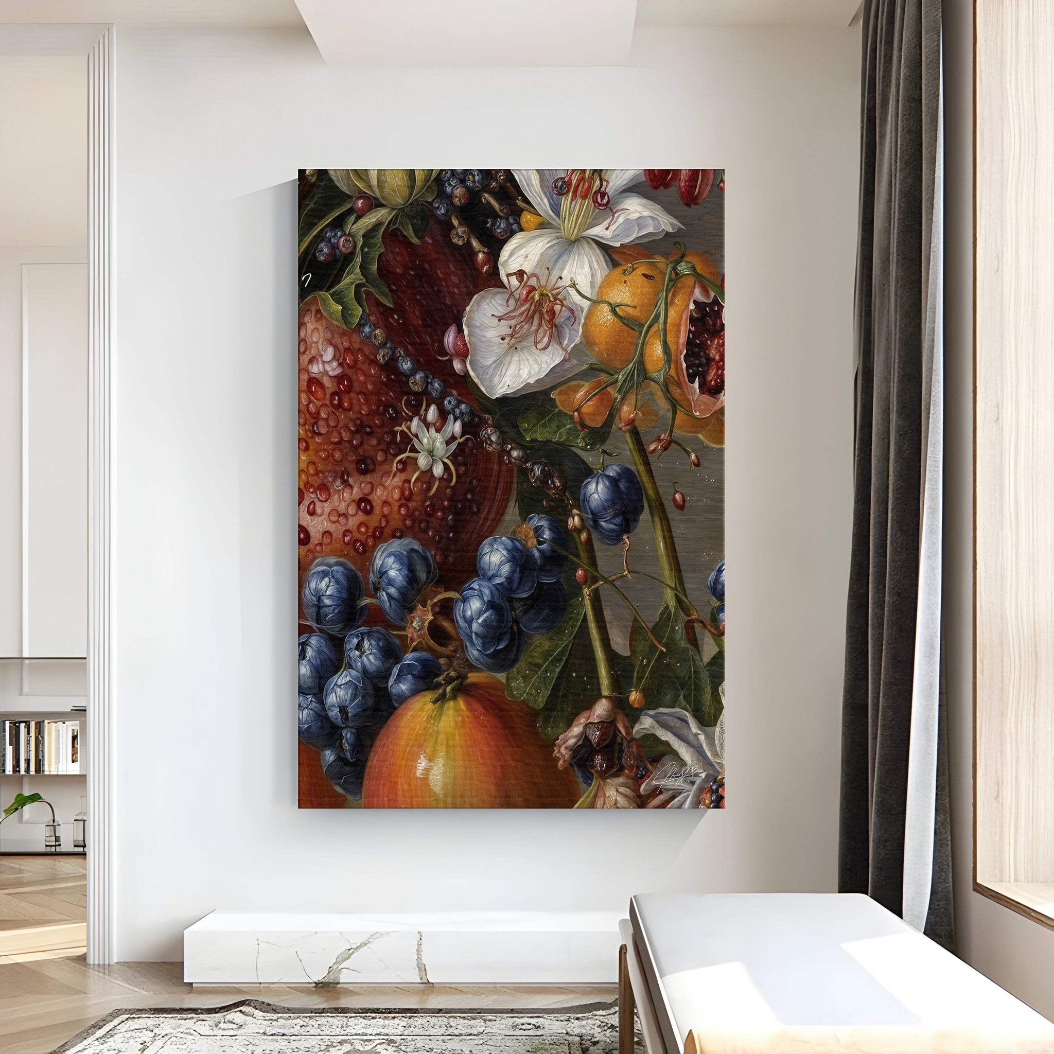 Canvas Print: "Baroque Bounty" - Tailored Canvases - Flyclothing LLC